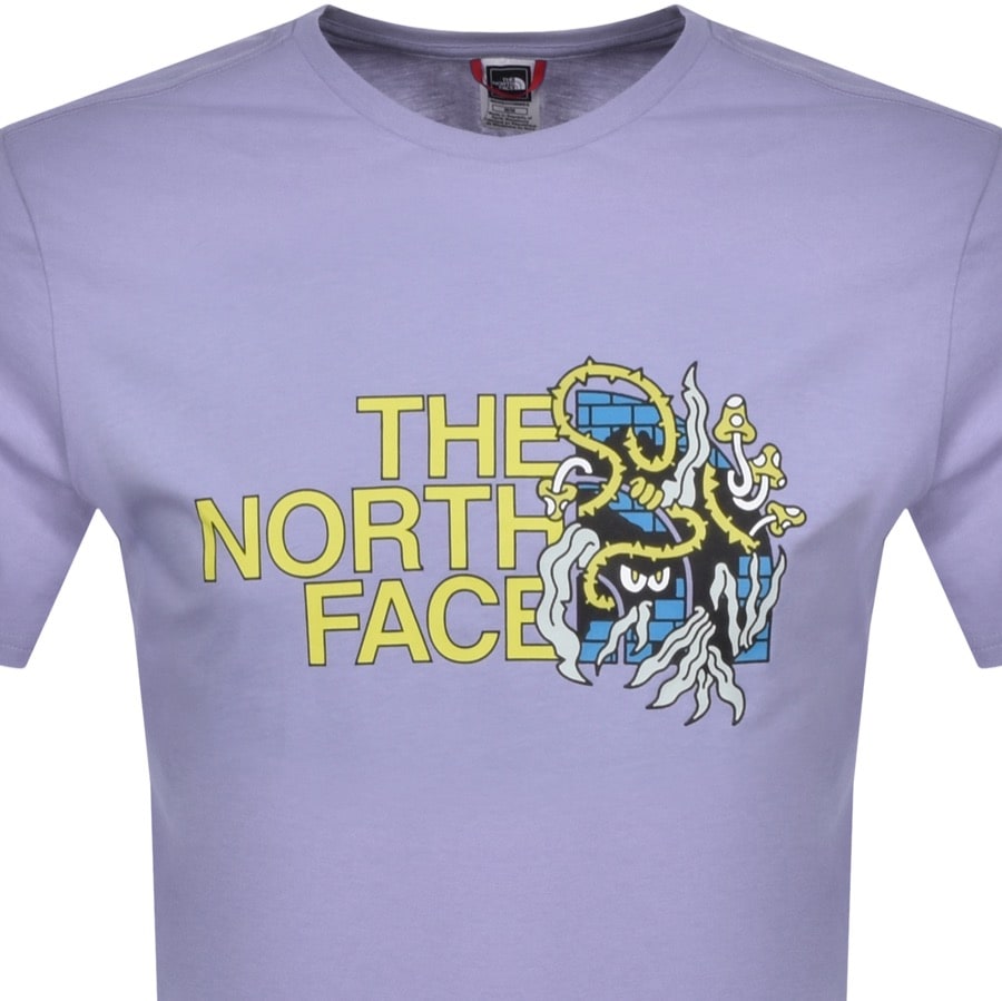 Alternative Image for ProductThe North Face Black Box Logo T Shirt Lilac2